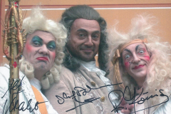 Olaf Böhme - "August der Schwache" mit Rainer König (rechts) und Alf Mahlo (links)